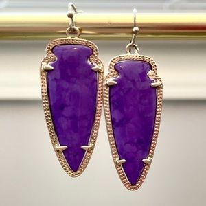 Kendra Scott Sky Earrings in Purple